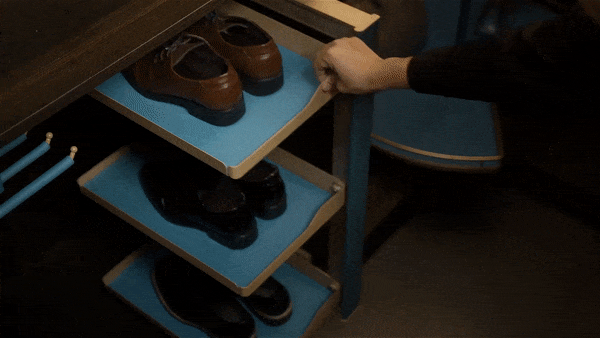 Pull Out Wardrobe Storage Tray for Underwear